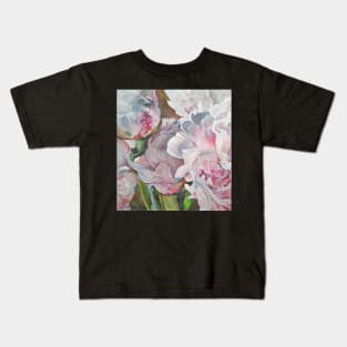 Peonies Kids T-Shirt